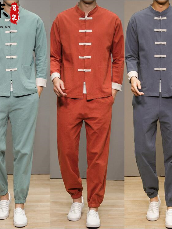 Health & Wellness Japan 2026 - Chinese Style Cotton Linen Tang Suit