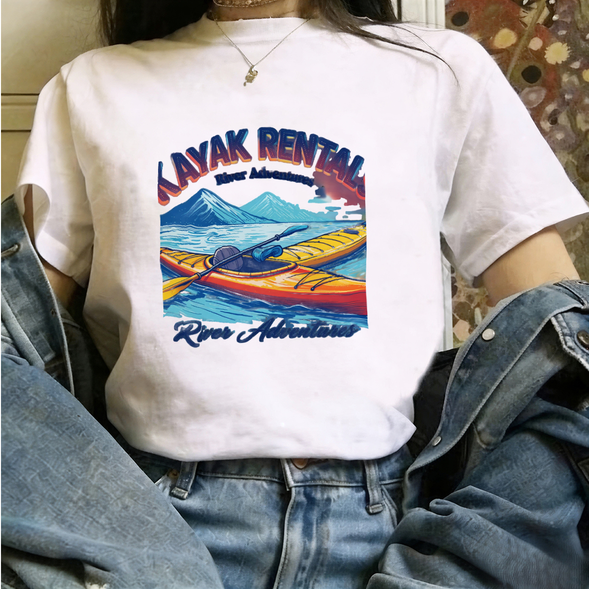 Your Health Wellness - T Shirts Indoor Pool Boat Neck