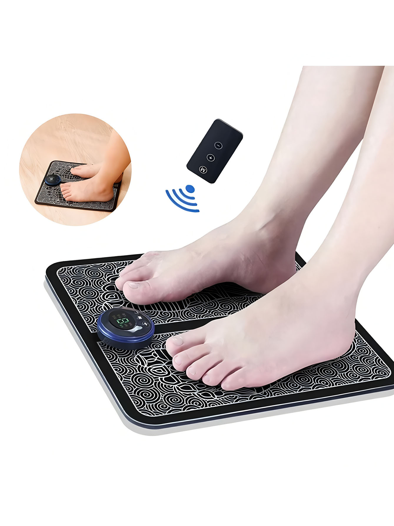 Foot Massager Foot Therapy Mac - Ems Foot Massager avaliação e preço