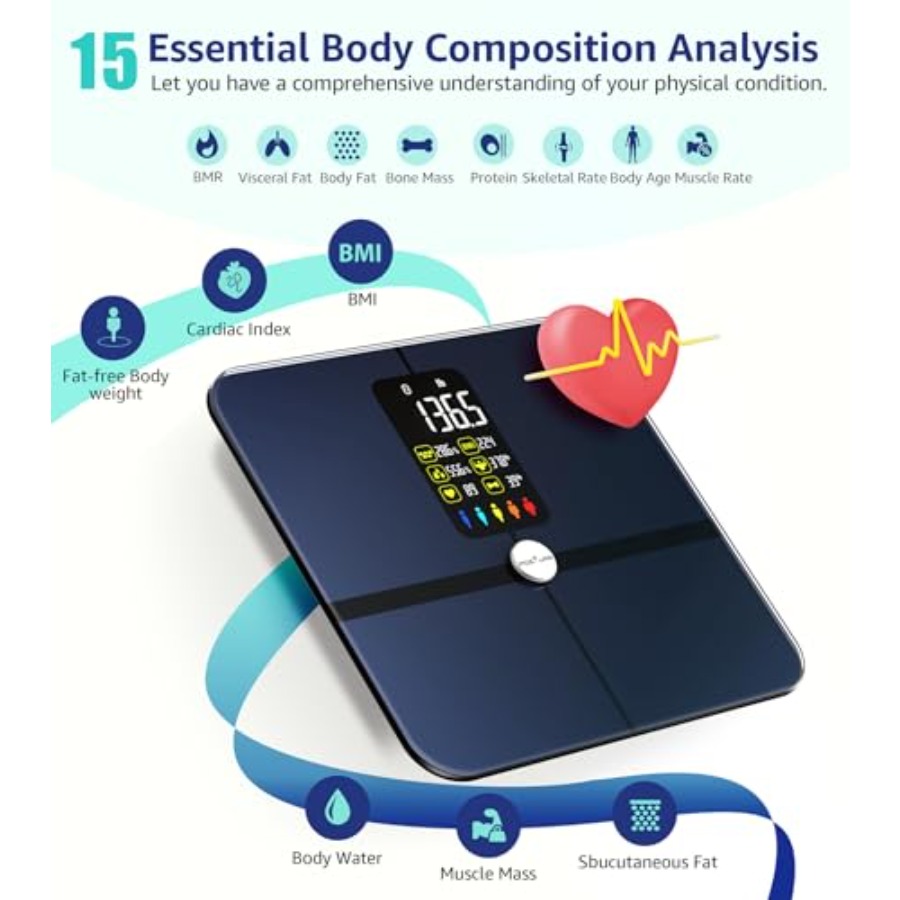 Body Fat Scale Extra Large Dis - Digital Body Weight Scale avaliação e preço