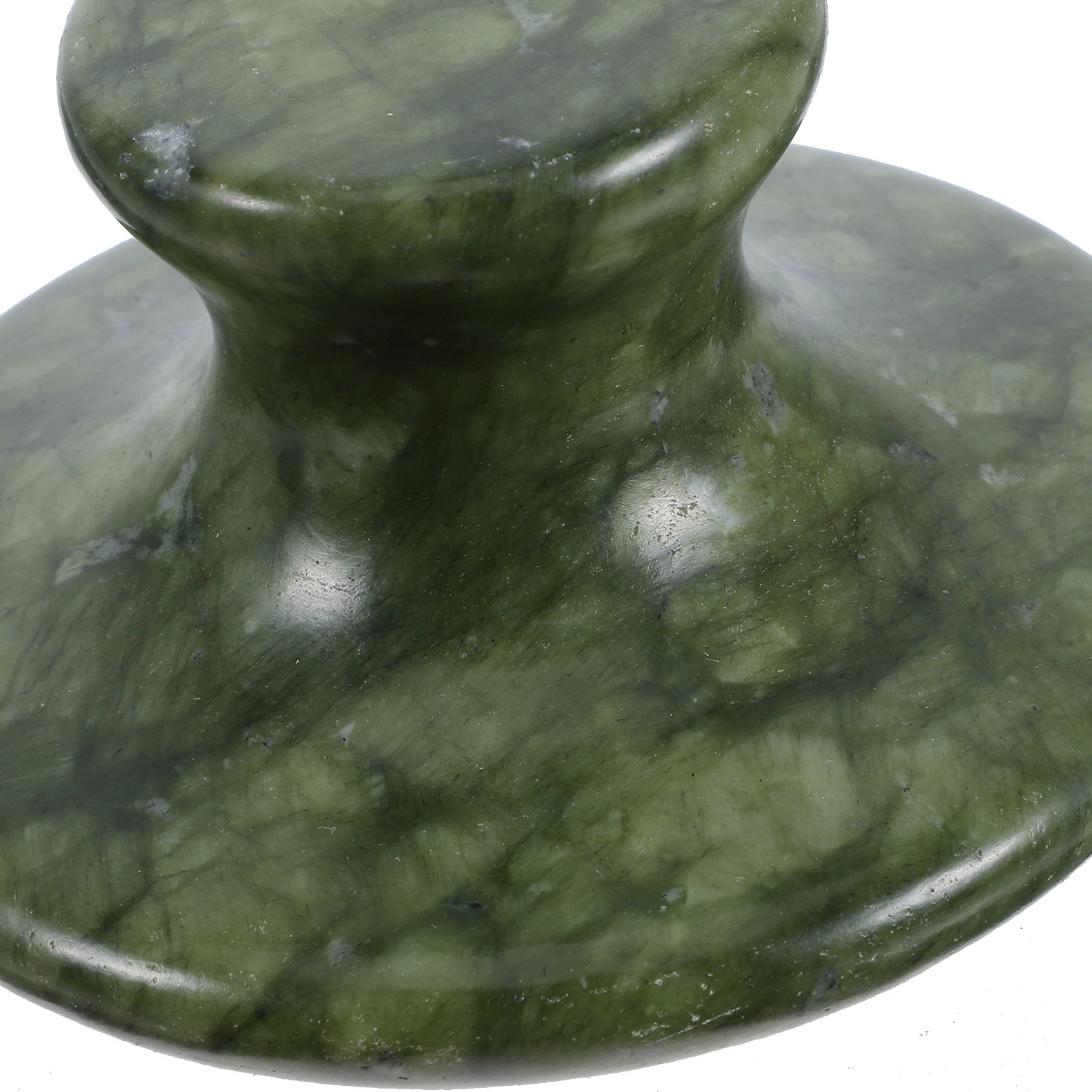 Mushroom Head Massage Stone Xi - Jade Gua Sha Tool avaliação e preço