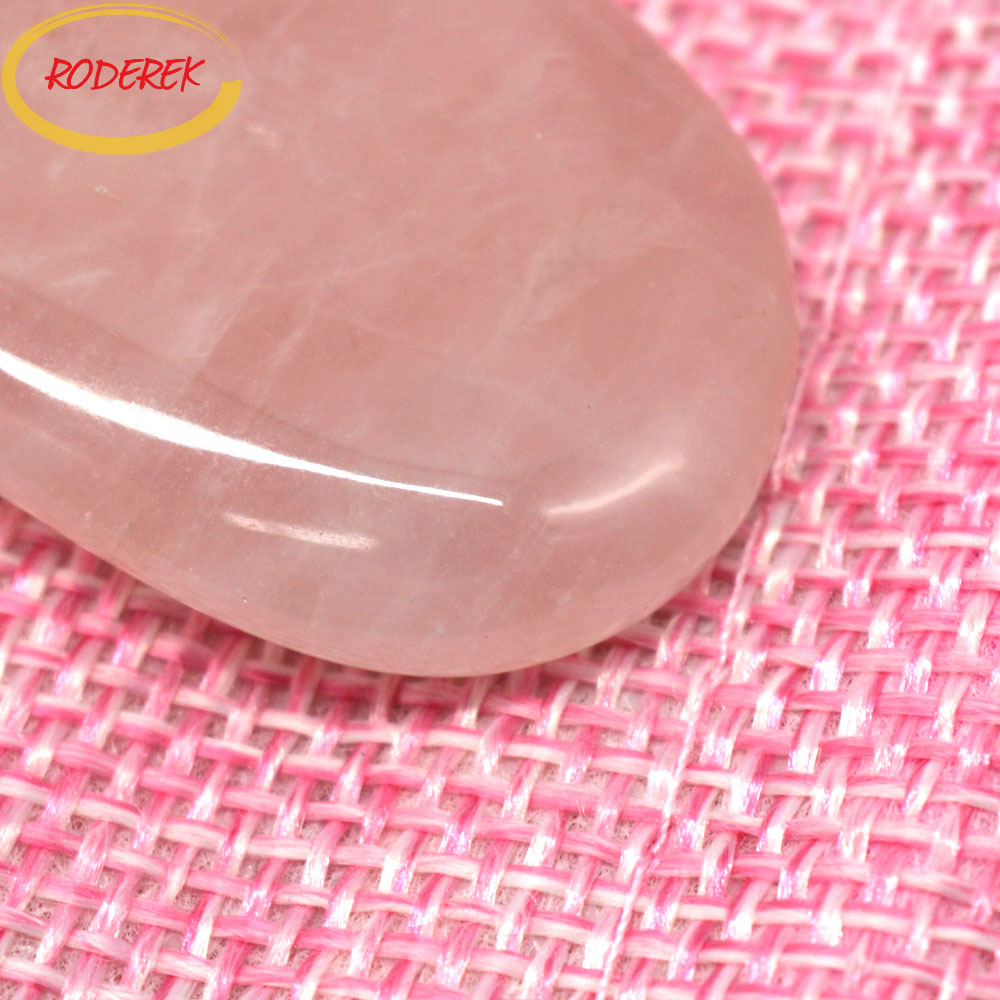 Jade Guasha Plate Natural Rose - Jade Gua Sha Tool avaliação e preço