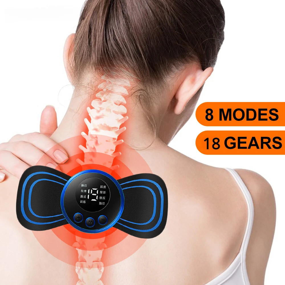 EMS Neck Massager Mini Cervica - Ems Foot Massager avaliação e preço