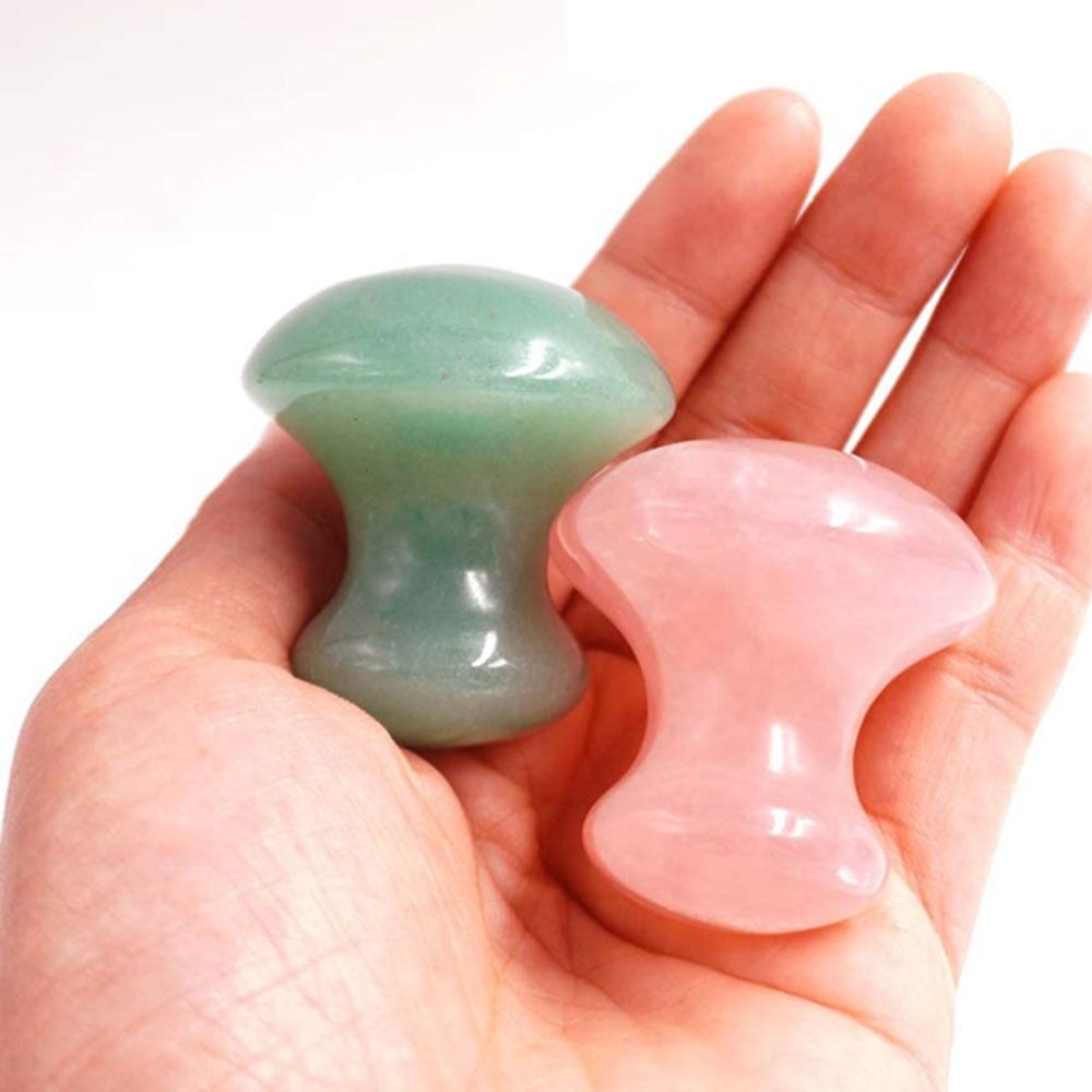 Slimming Tools Mushroom Shape  - Jade Gua Sha Tool avaliação e preço