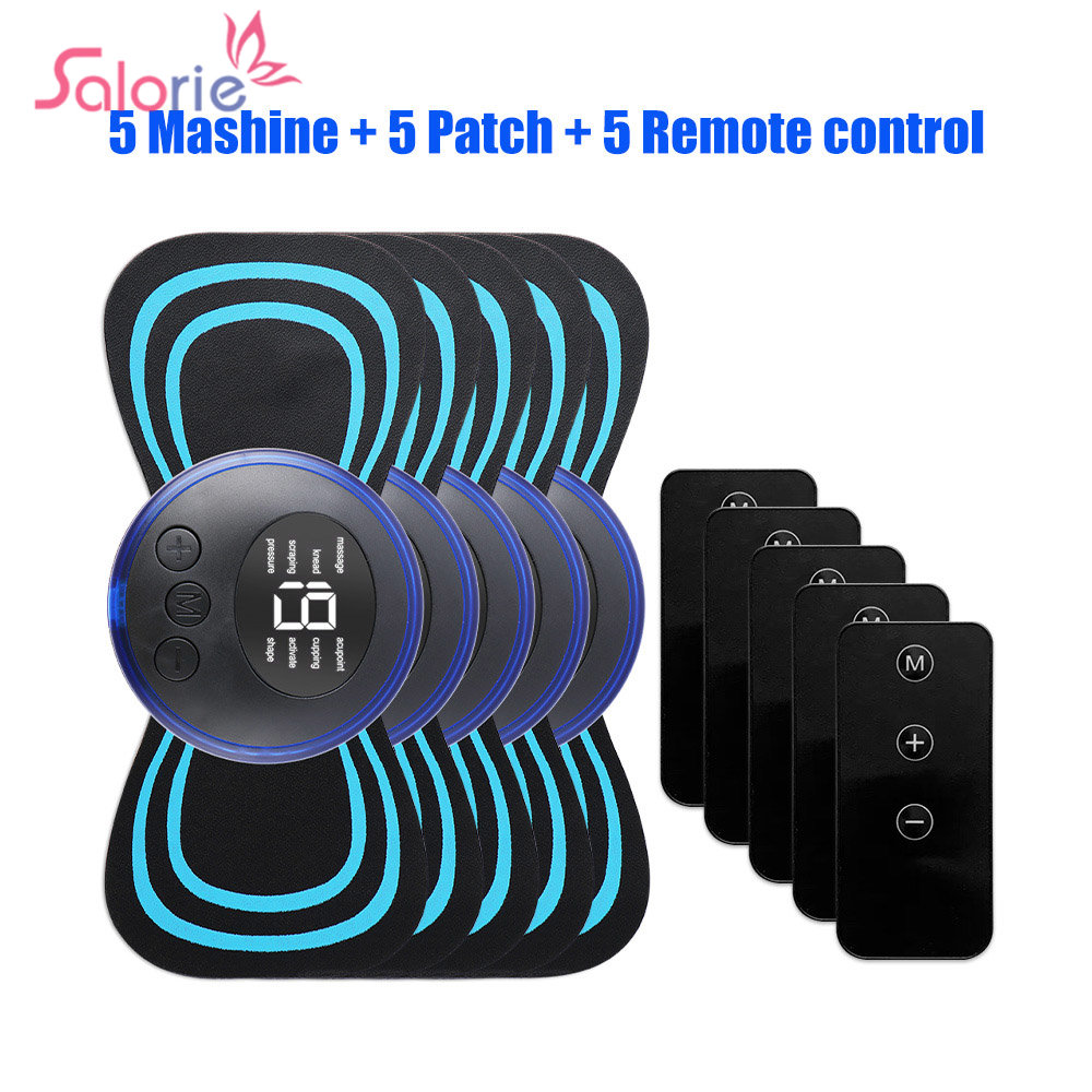 5pcs set Neck Back Massager St - Ems Foot Massager avaliação e preço