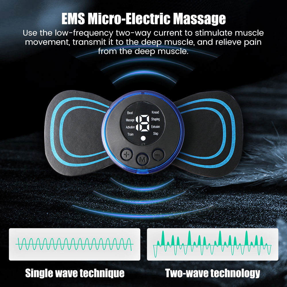 5pcs set Neck Back Massager St - Ems Foot Massager avaliação e preço