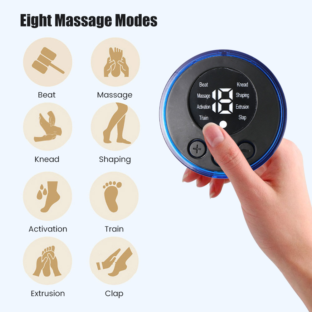 5pcs set Neck Back Massager St - Ems Foot Massager avaliação e preço