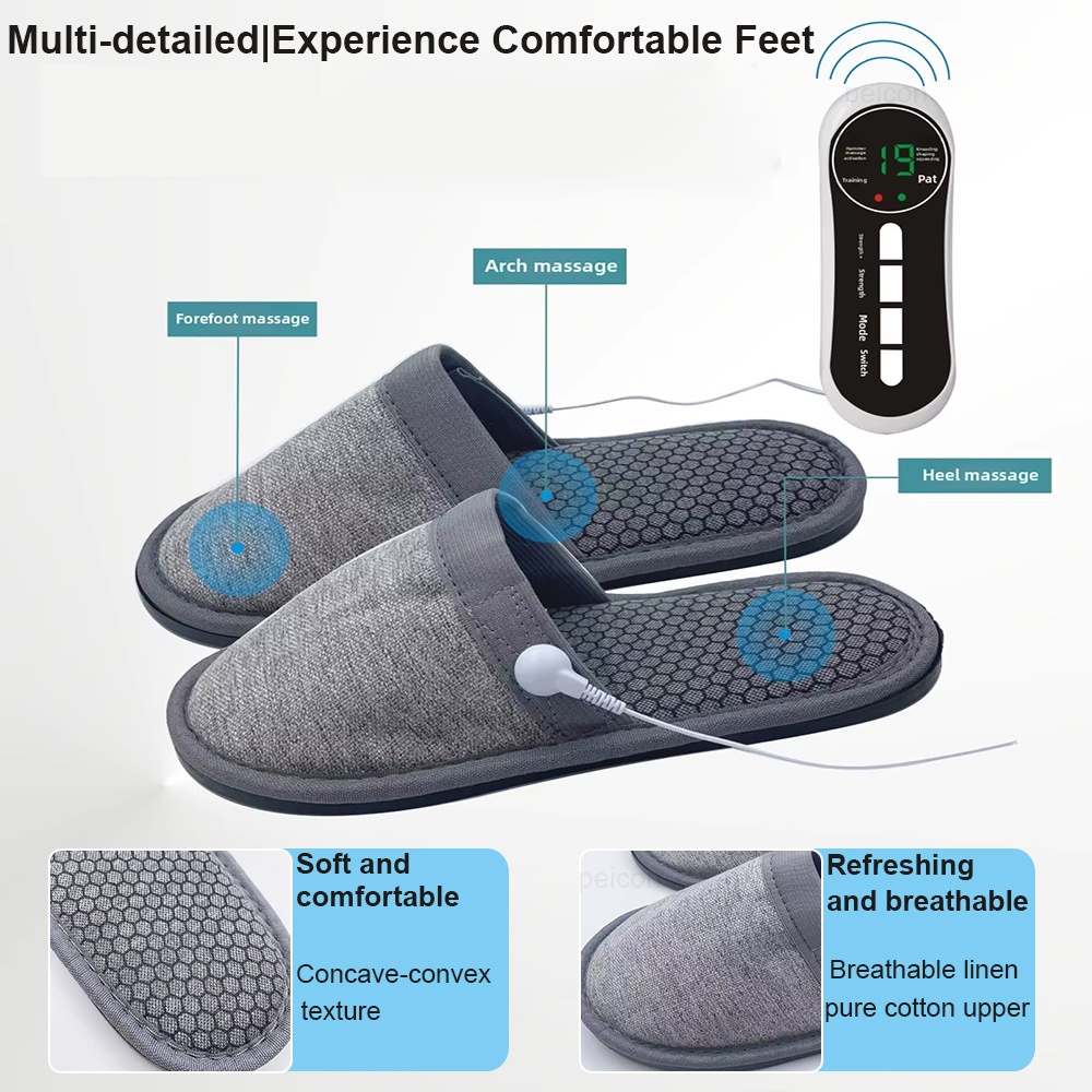 EMS Foot Massager Slippers Ele - Ems Foot Massager avaliação e preço