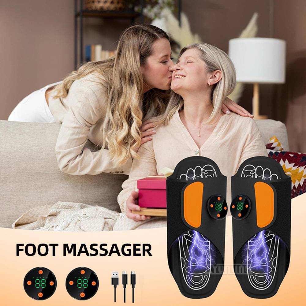 Portable Foot Massage Mat Micr - Ems Foot Massager avaliação e preço