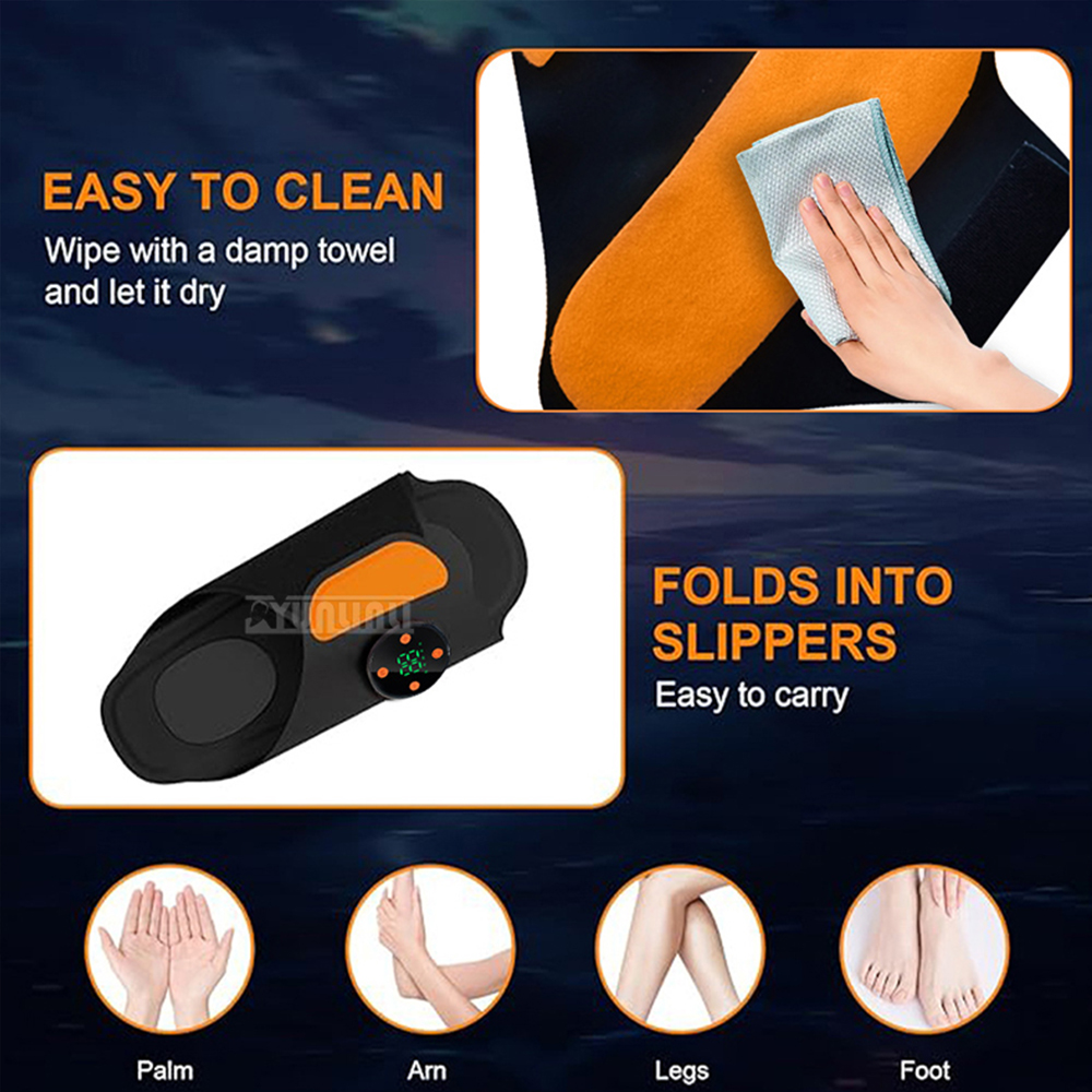Portable Foot Massage Mat Micr - Ems Foot Massager avaliação e preço