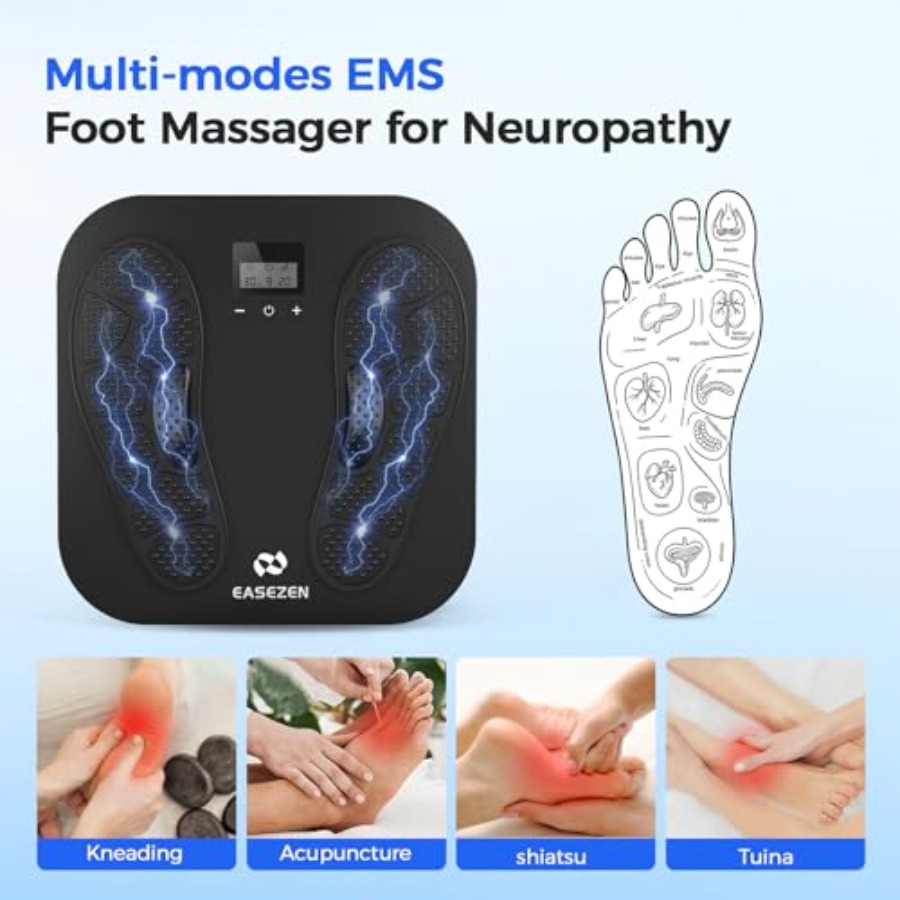 Foot Massager for Neuropathy:  - Ems Foot Massager avaliação e preço
