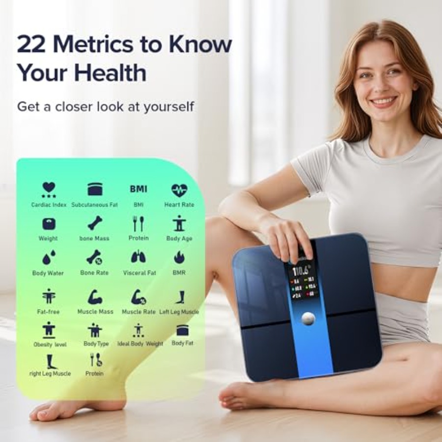 Bathroom smart scale for body  - Digital Body Weight Scale avaliação e preço