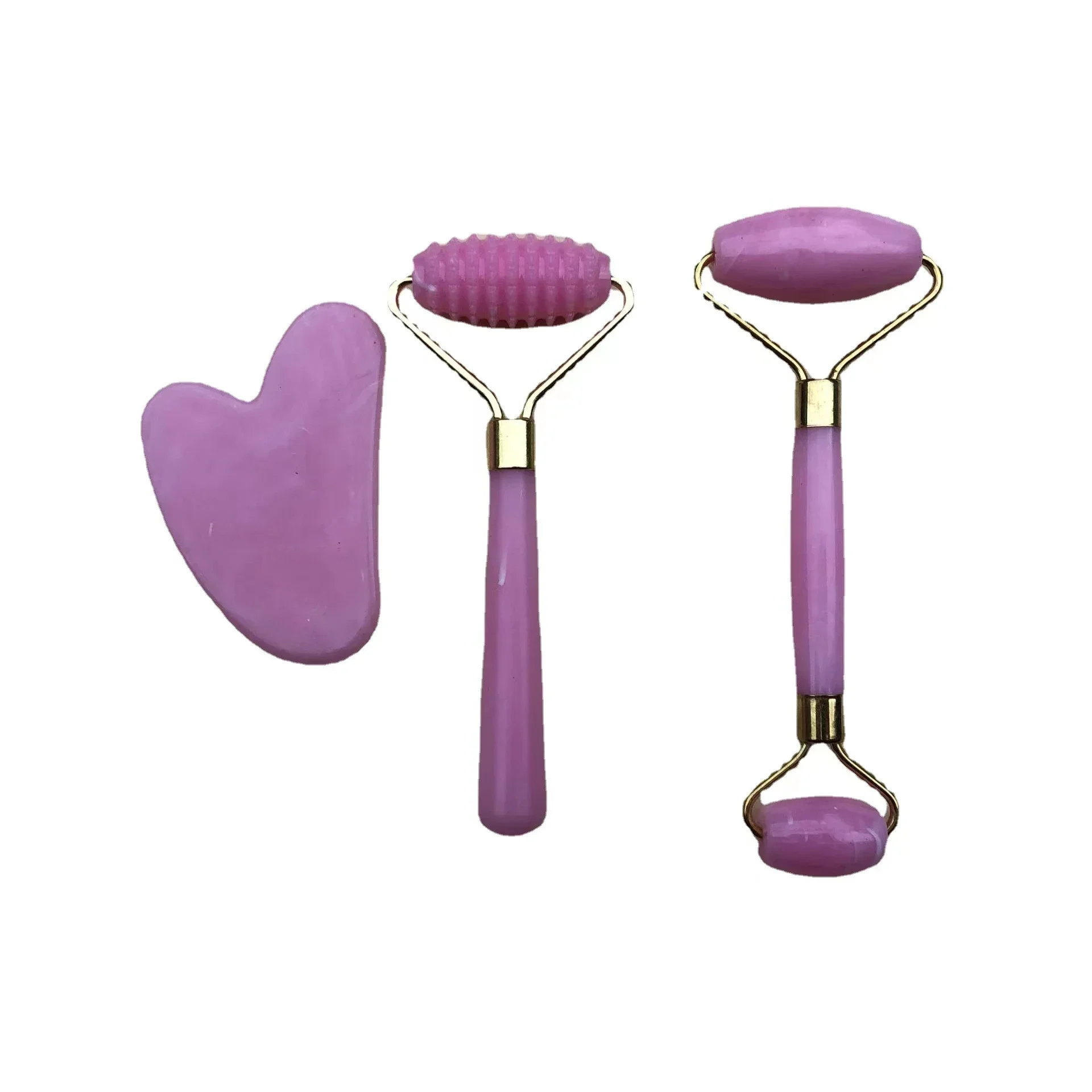 Resin Roller Massager for Face - Jade Gua Sha Tool avaliação e preço