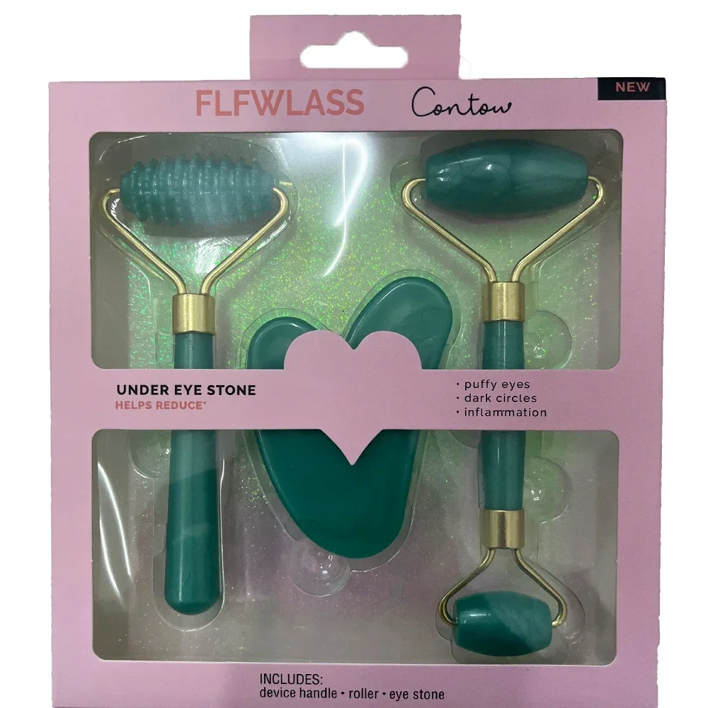 Resin Roller Massager for Face - Jade Gua Sha Tool avaliação e preço