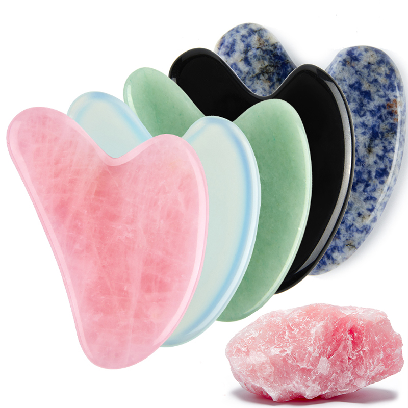 Natural Stone Jade Gouache Scr - Jade Gua Sha Tool avaliação e preço