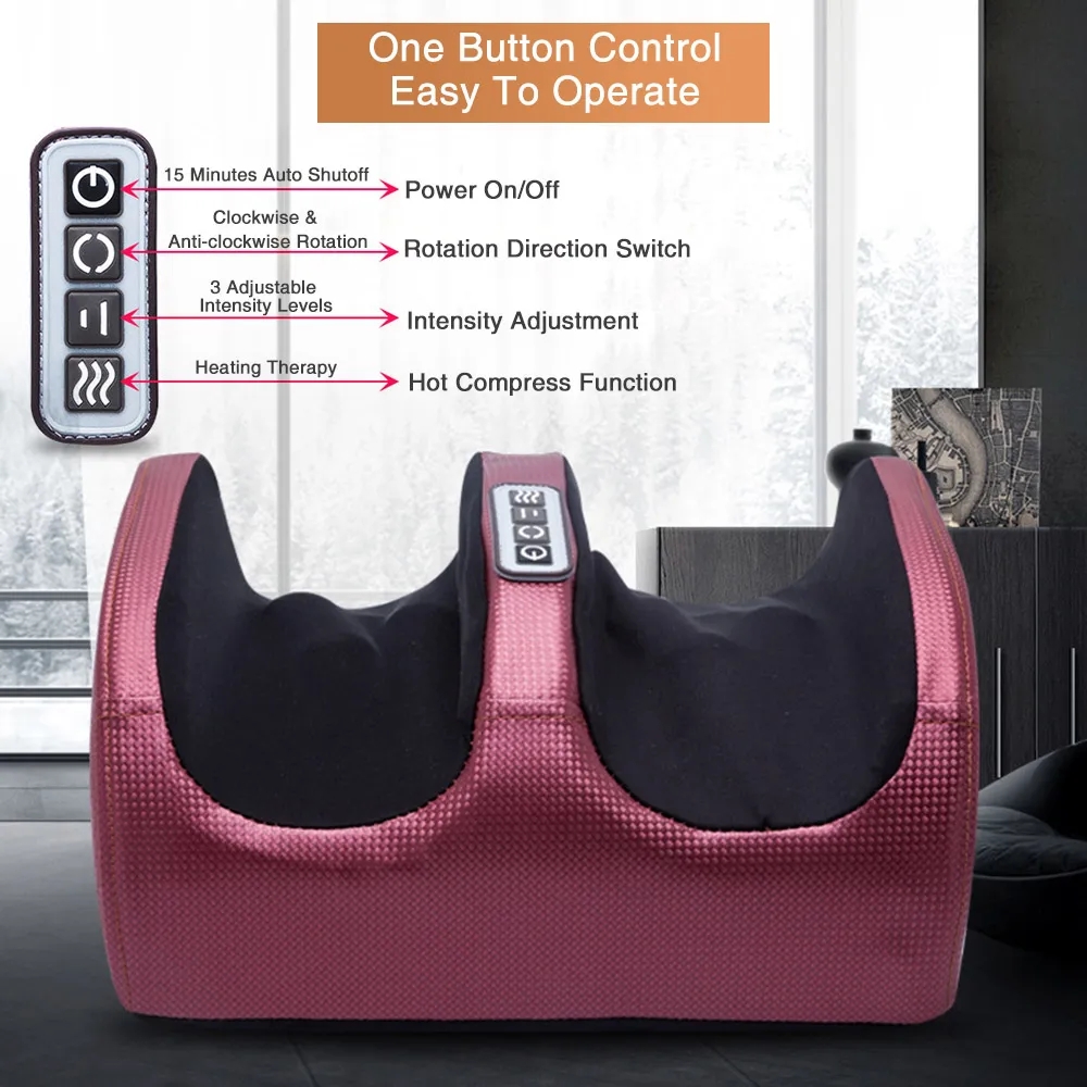 Hot Compression Electric Foot  - Ems Foot Massager avaliação e preço