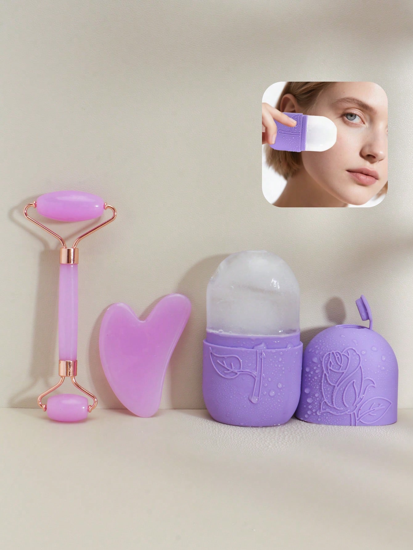 BAIMEI IcyMe Gua Sha & Jade Ro - Jade Gua Sha Tool avaliação e preço