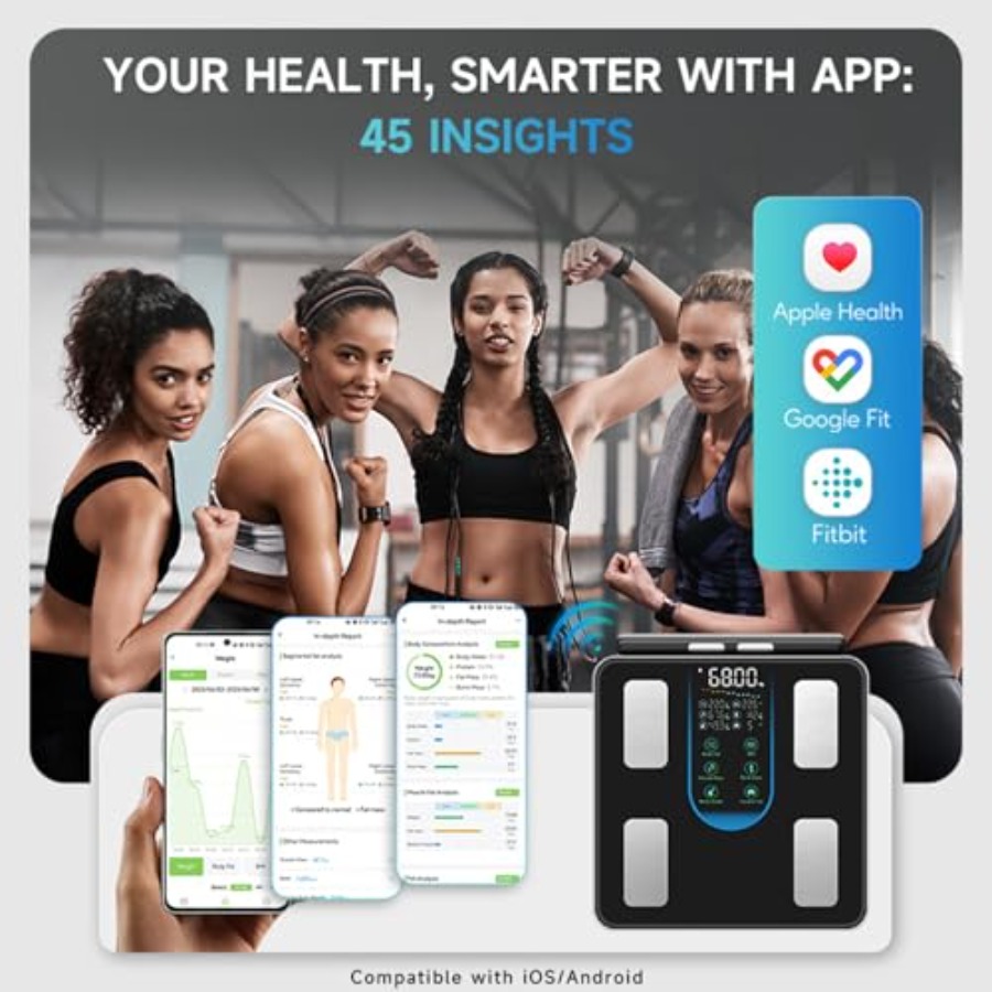 Smart Scale for Body Weight wi - Digital Body Weight Scale avaliação e preço
