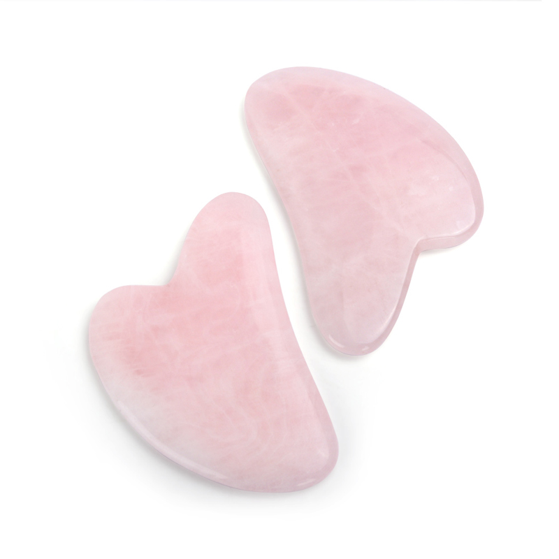 Rose Quartz Jade Guasha Massag - Jade Gua Sha Tool avaliação e preço
