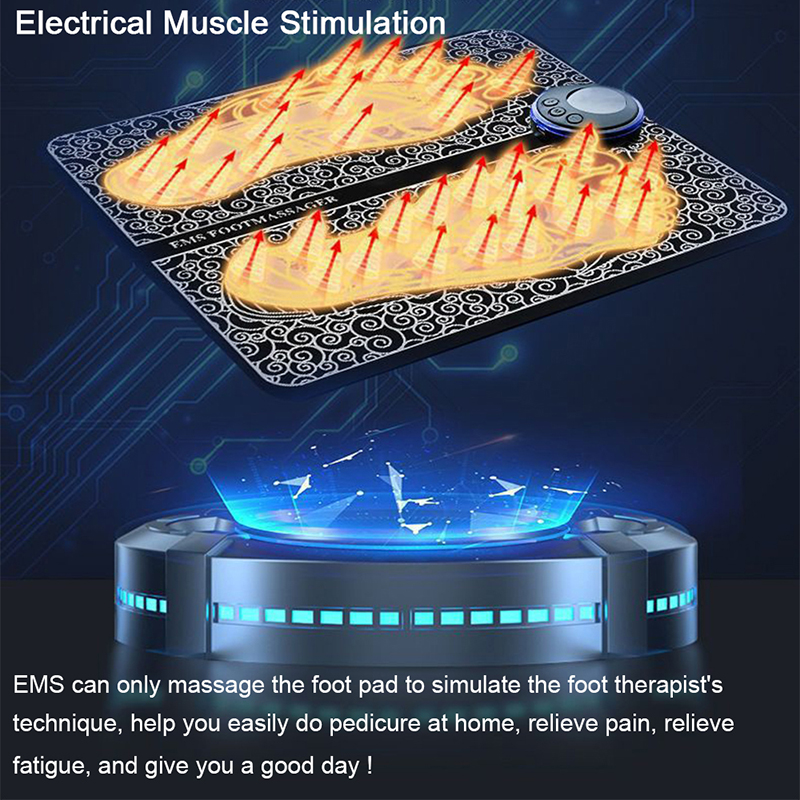 Electric EMS Foot Massager Wit - Ems Foot Massager avaliação e preço