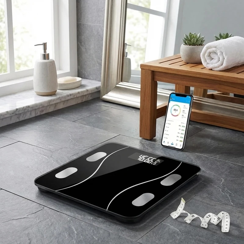 Bluetooth Body Fat Scale Recha - Digital Body Weight Scale avaliação e preço