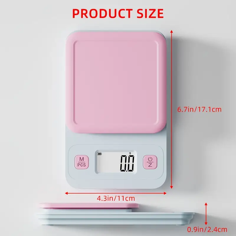 Kitchen Scale with Lcd Display - Digital Body Weight Scale avaliação e preço
