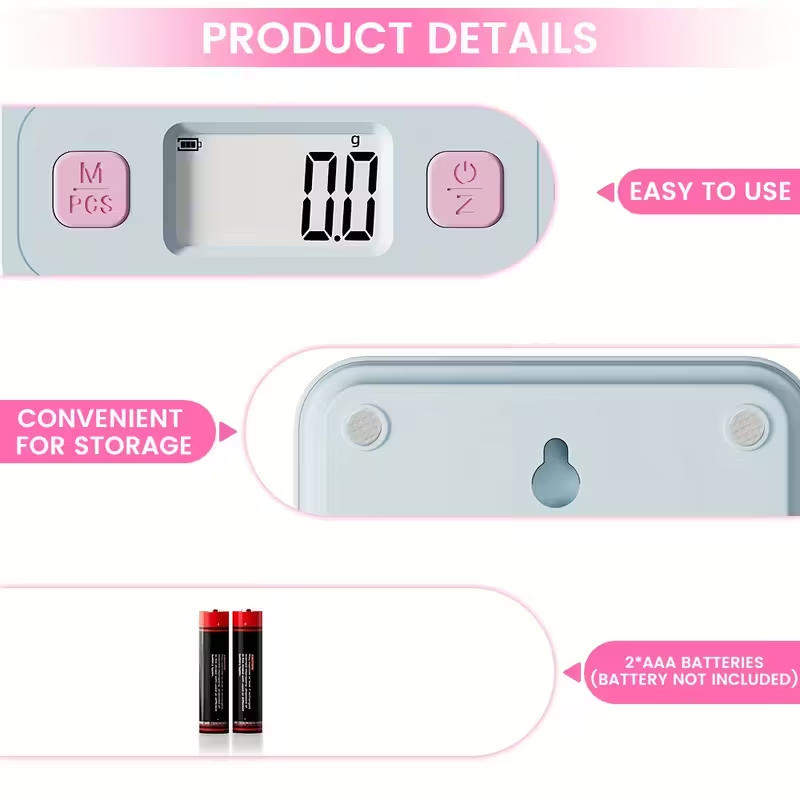 Kitchen Scale with Lcd Display - Digital Body Weight Scale avaliação e preço