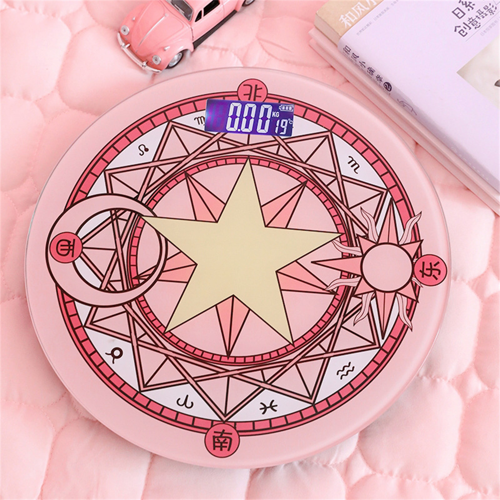 2024 Cute Pink Magic Array Bat - Digital Body Weight Scale avaliação e preço