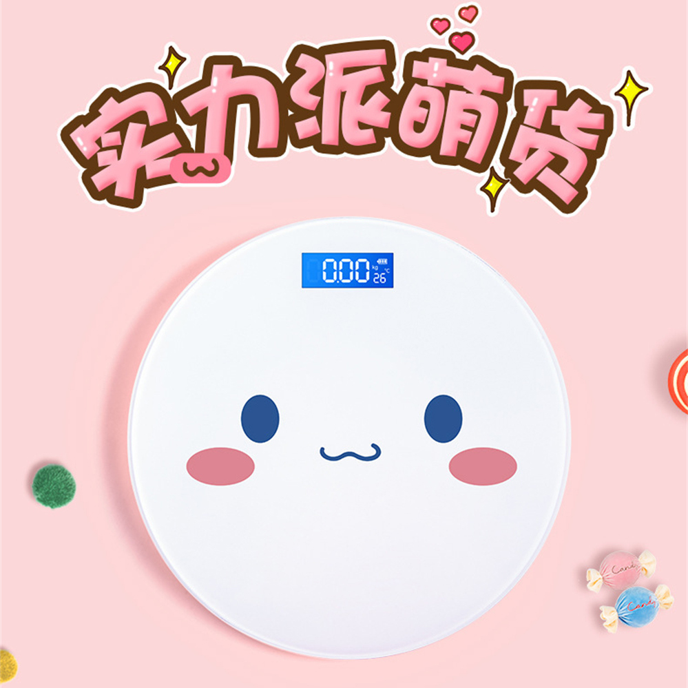 2024 Cute Pink Magic Array Bat - Digital Body Weight Scale avaliação e preço